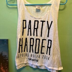 Victorias Secret Party Harder Tank Top